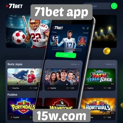 Principais jogos disponíveis no 71bet app