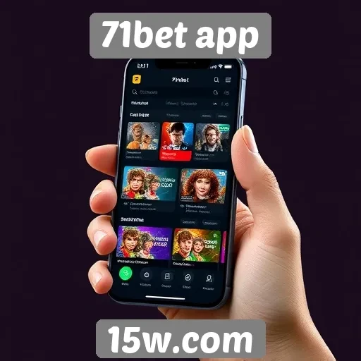 Experiência do usuário no 71bet app